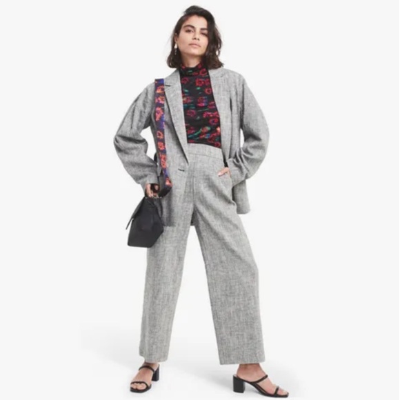 RACHEL COMEY FOR TARGET HERRINGBONE PREPPY IVY LEAGUE NEW ENGLAND STYLE PANTS - Picture 1 of 16